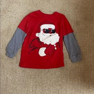 Boy’s Cool Santa Long Sleeved Shirt